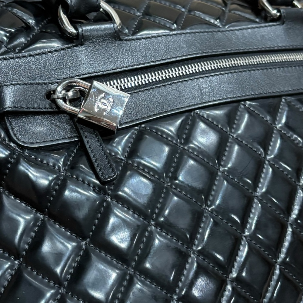 CHANEL Black Viaggio Travel Bag & Orig Dust Bag - Picture 3 of 11